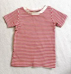 Little Green Radicals 赤白ボーダーTシャツ 2-3歳
