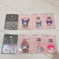 マイメロ　クロミ　ワッペンセット