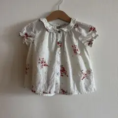 BONTON 花柄 ブラウス 18m