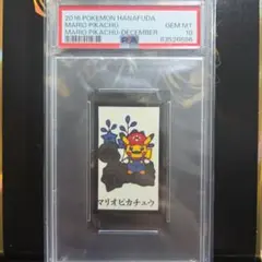 PSA10 ポケモン マスキッパ/ハネッコ マリオピカチュウ 花札 2016 PSA10 ポケモン マスキッパ/ハネッコ マリオピカチュウ 花札