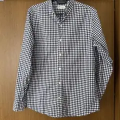 GAP チェック柄 長袖シャツ スタンダードフィット
