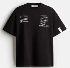 H&M rokh Tシャツ ブラック Mサイズ