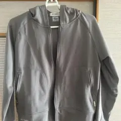 YONEXパーカーグレーレディースL