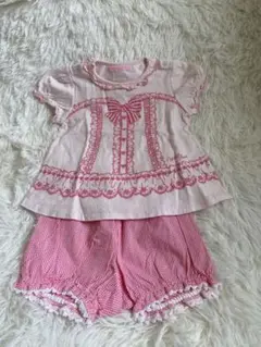 ❣️メゾピアノ❣️騙し絵柄 セットアップ 80cm