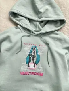 vaultroom HATSUNE MIKU HOODIE 初音ミク　M　2 VaultRoom × HATSUNE MIKU HOODIE / BLK