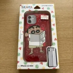 新品クレヨンしんちゃんスマートスタンド付iPhoneケース12mini 廃盤品
