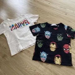H&M Marvelキャラクター Tシャツ 2枚セット