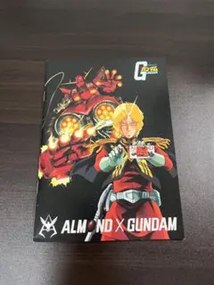 明治アーモンド&ガンダムコラボ　A4ノート　シャア