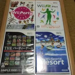 Wiiフィット スポーツ Wiiパーティ パーティーゲーム ジャンク ごみ