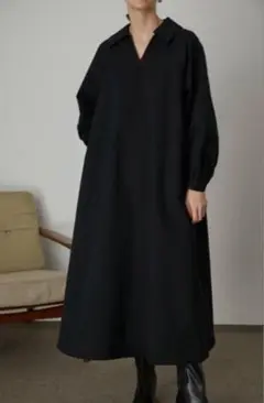 RIM.ARK(リムアーク) Heavy cotton maxi OP