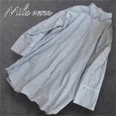Mila owen 変形パターンキャンペーンロングシャツ