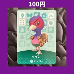 ★ケイン どうぶつの森 あつ森 amiibo アミーボ カード