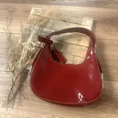 shein 赤　レッド　ハンドバッグ