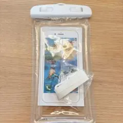 ❤️ラスト１点❤️ スマホ 防水ケース 全面クリア ネックストラップ付き