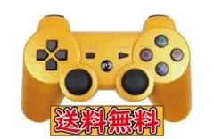 PS3 コントローラー ゴールド 互換品 Bluetooth ワイヤレス