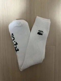 Lacoste × apc unisex コラボソックス