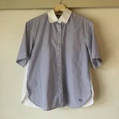 ストライプ 半袖シャツ UNIQLO JW ANDERSON