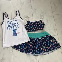 オーシャンパシフィック　パイナップル水着