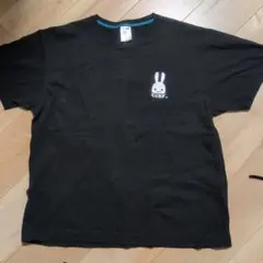 CUNE キューンブラック Tシャツ ウサギロゴ　xLサイズ