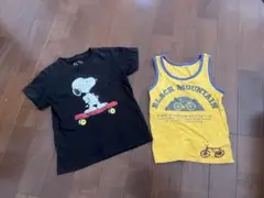 スヌーピーTシャツとマーキーズタンクトップセット