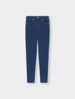 GU ウルトラストレッチスキニージーンズ 65 BLUE WOMEN 67cm