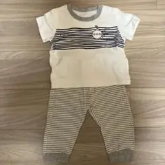コムサイズム　潜水艦プリント Tシャツとパンツセット 80㎝