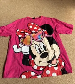 ベビードール　親子ペア　Tシャツ　ミニーマウス　Lサイズ