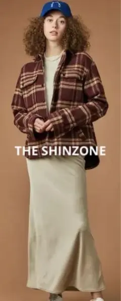 ザシンゾーン THE SHINZONE チェック柄 ブルゾン
