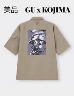 GU オーバーサイズシャツ(5分袖) KOJIMA PRODUCTIONS