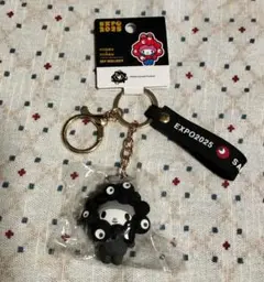 EXPO2025会場限定 モノクロミャクミャクなりきりマイメロディ キーホルダー