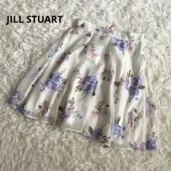 a200 JILL STUART ジルスチュアート 花柄　レース　ミニスカート