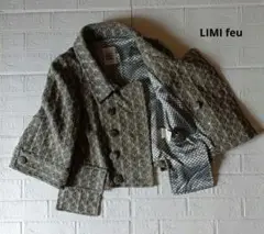 LIMI feu リミ フゥ ウールコート ショートコート サイズS