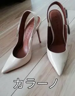 ◆カラーノ◆CARRANO◆エナメルパンプス