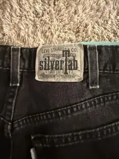 Levi's SilverTab リラックスフィット ブラックデニム