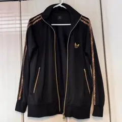 adidas / アディダス・レオパード柄ライン限定モデル・ジャージジャケット
