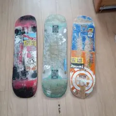 スケボーデッキ 3枚セット