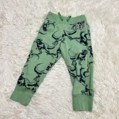 GAP 恐竜柄パンツ 2歳用　90 ウエストゴム　裾ゴム
