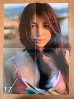 「17 : 上原多香子写真集」初版本 ポスター付