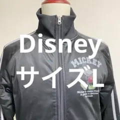 Disney ミッキー プリント ジャケット Lトップス ジャケット