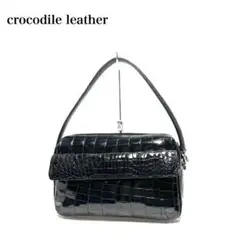 【美品】crocodile/クロコダイル/ハンドバッグ/ワンショルダーバッグ