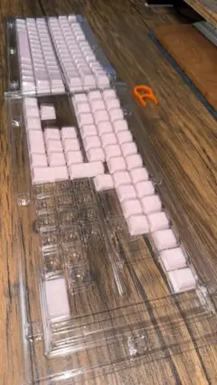 [新品 未使用] Womier ピンクジェイドテーマ キーキャップ