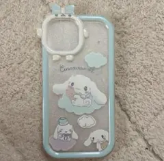 サンリオ　シナモン　スマホケース　iPhone14/15 Pro
