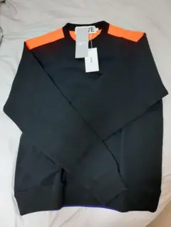 BEAMS ALOYE Color Block スエットシャツ M