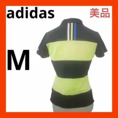 （美品）adidas golf アディダス　レディース半袖ポロシャツ　M