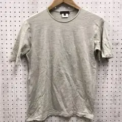 LOEWE レトロインポート古着 シンプル ミニマル シルク混 半袖Tシャツ