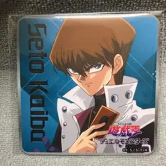 遊戯王 タワレコカフェ タワレコ　海馬瀬人　缶バッジ　アクリルキーホルダー タワレコカフェ限定 遊戯王 海馬瀬人 アクリルキーホルダー 缶
