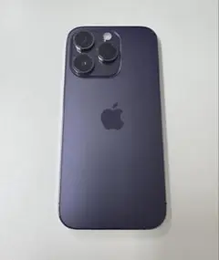 新品未使用近い！Apple iPhone 14 Proディープパープル128GB