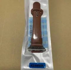 Apple Watch用ブラウンレザーバンド 42mm 44mm