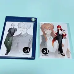 .stコラボ パスケース&カードセット
