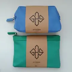 【新品】エッティンガー　アメニティポーチ　アヴェダ　全日空　2個セット